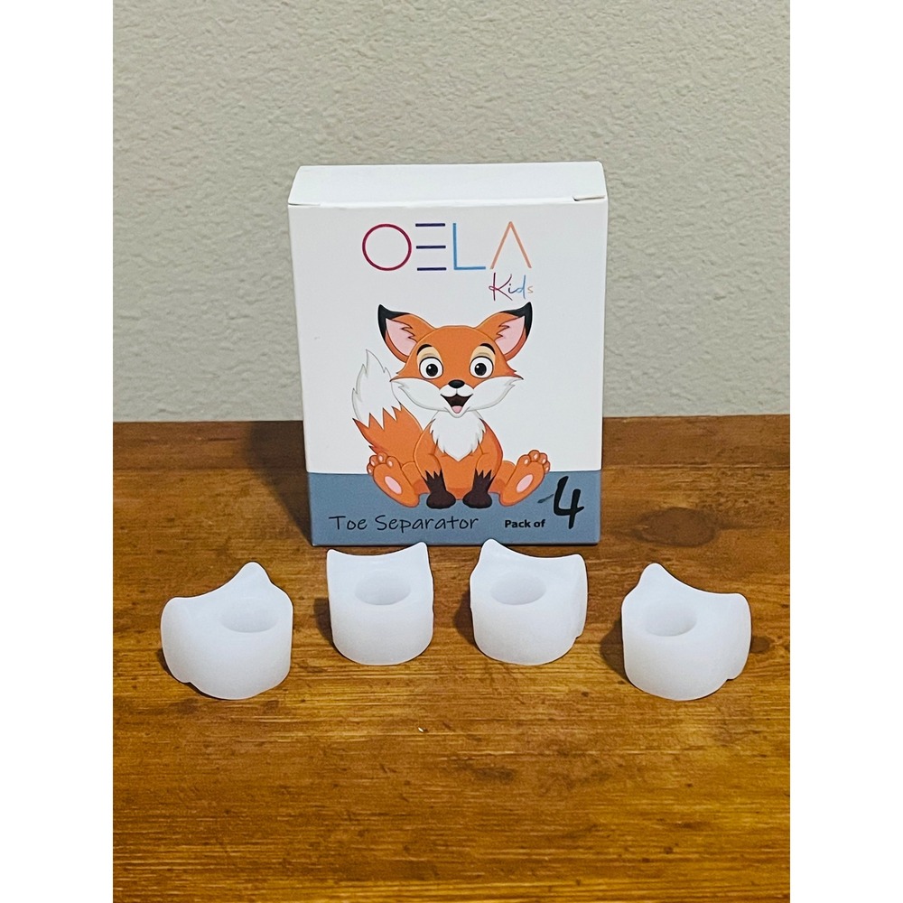 OELA Kids Toe Separator 4-Pack